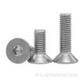 A2-70 Hexagon Sockage Countersunk Head Screws DIN7991